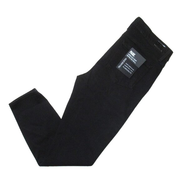 NWT Paige Verdugo Crop in Overdye Black Ultra Skinny Transcend Stretch Jeans 29 - Picture 6 of 9